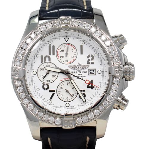 breitling super avenger 48mm prix|Breitling super avenger diamond bezel.